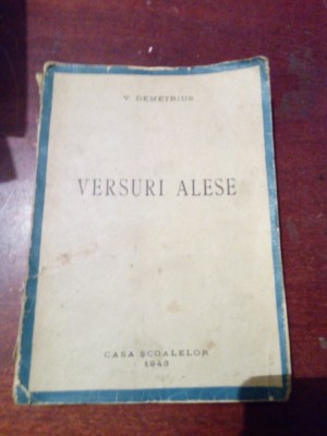 V. DEMETRIUS VERSURI ALESE PRINCEPS foto