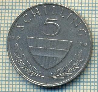 8840 MONEDA- AUSTRIA - 5 SCHILLING -anul 1986 -(CAL) -starea ce se vede foto