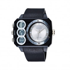Ceas sport Ohsen Digital-Analog AD1503 cu cronometru, negru foto