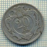 8851 MONEDA- AUSTRIA - 20 HELLER -anul 1894 - starea ce se vede, Europa