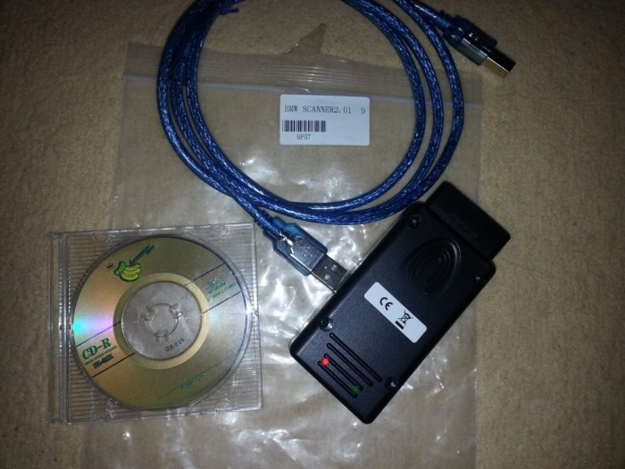 Tester auto BMW Scanner 2.0.1 pt. seria E60, E80, E90 etc.