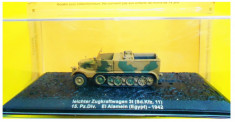 Macheta tanc leichter Zugkraftwagen - El Alamein - 1942 scara 1:72 foto