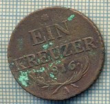 8861 MONEDA- AUSTRIA - EIN KREUZER -anul 1816 A - starea ce se vede