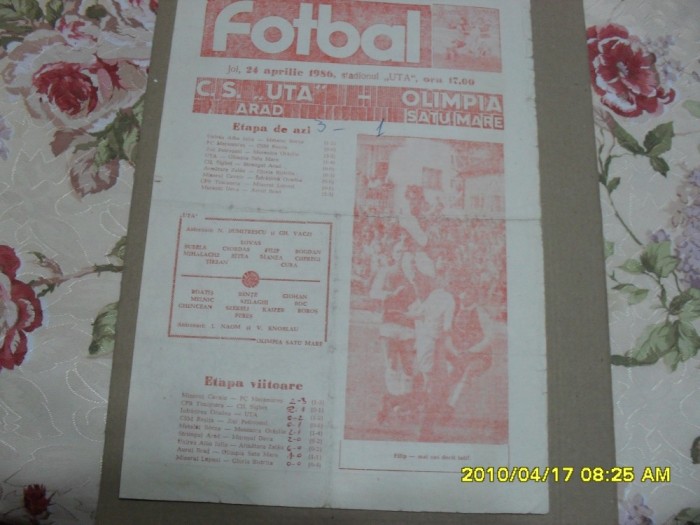 program UTA - Olimpia SM