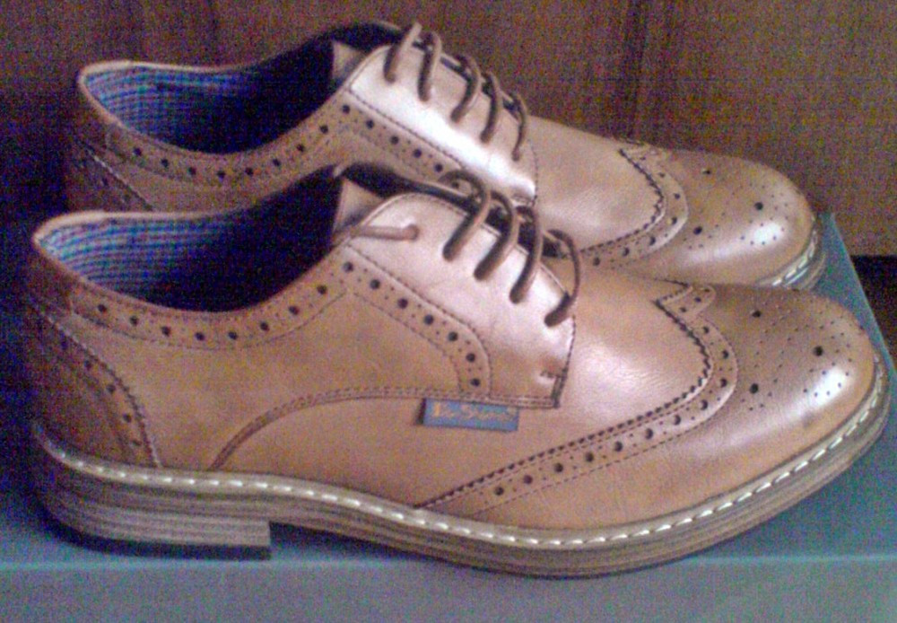 Pantofi Ben Sherman Triumph stil Brogue 40EU, 40, Maro, Piele sintetica |  Okazii.ro