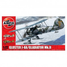 Kit Aeromodele Airfix 2063 Avion Gloster Gladiator J-8A/Gladiator Mk.Ii Scara 1:72 foto