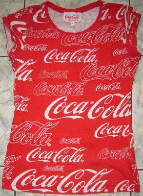 Maieu dama COCA COLA marimea S foto