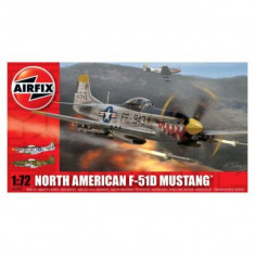 Kit Aeromodele Airfix 02047 Avion North American F-51D Mustang Scara 1:72 foto