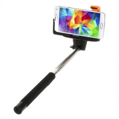 Selfie Stick extensibil cu bluetooth - negru foto