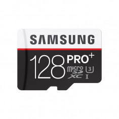 Card de memorie Samsung Pro Plus Micro SD 128 GB Clasa 10 UHS-I U3 Adaptor SD foto