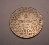 Franta 2 franci 1871 A, Europa