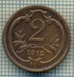 8887 MONEDA- AUSTRIA - 2 FILLER -anul 1912 - starea ce se vede, Europa