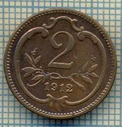 8887 MONEDA- AUSTRIA - 2 FILLER -anul 1912 - starea ce se vede foto