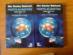 n4 Kim Stanley Robinson - Marte-Albastru { 2 Volume } / Sf / Nemira, 2000 foto
