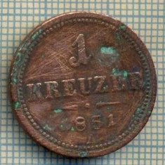 8898 MONEDA- AUSTRIA - 1 KREUZER -anul 1851 A - starea ce se vede