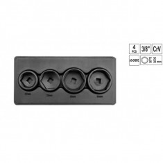 Set Tubulare pentru Filtre Ulei 3/8&amp;quot; 4buc Yato YT-0598 foto