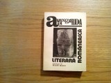 AVANGARDA LITERARA ROMANEASCA - Marin Mincu - Editura Minerva, 1983, 693 p.