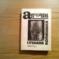 AVANGARDA LITERARA ROMANEASCA - Marin Mincu - Editura Minerva, 1983, 693 p.