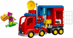 Jucarie - Lego - Super Heroes - Aventura Omului-Paianjen Cu Camionul Sau - L10608 foto