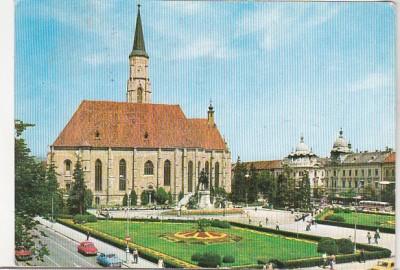 bnk cp Cluj Napoca - Piata Libertatii - circulata foto