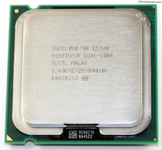 Procesor Intel Dual Core E5300 2M Cache 2.6 GHz 800 MHz FSB foto