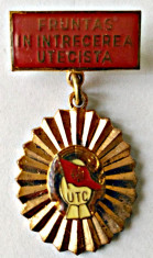 INSIGNA UTC FRUNTAS IN INTRECEREA UTECISTA foto