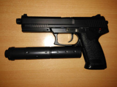 Pistol replica airsoft MK23 aer comprimat foto