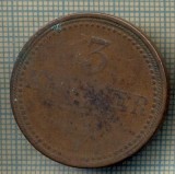 8892 MONEDA- AUSTRIA - 3 KREUZER -anul 1851 B - starea ce se vede, Europa