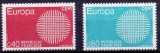 Europa-cept 1970 - Franta - 2v.neuzat,perfecta stare(z), Nestampilat