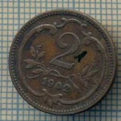 8884 MONEDA- AUSTRIA - 2 FILLER -anul 1902 - starea ce se vede