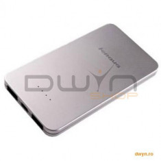 LENOVO Powerbank PB410 5000mAh, USB/MicroUSB, culoare argintie foto