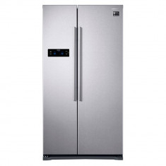 Frigider Side by Side Samsung RS57K4000SA, 569 l, Clasa A+, H 179 cm, Grafit metalizat foto