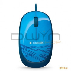 MOUSE Logitech &amp;#039;M105&amp;#039; Optical Mouse, USB, blue &amp;#039;910-003105&amp;#039; foto