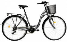 Bicicleta DHS Citadinne 2832 (2016) Culoare Gri 505mmPB Cod:21628325070 foto