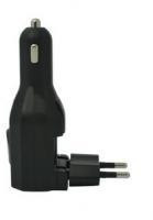 INCARCATOR AUTO/AC 2 USB 1.8A BLACK foto