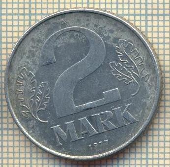 8995 MONEDA- GERMANIA(RDG) - 2 MARK -anul 1977 A - starea ce se vede foto