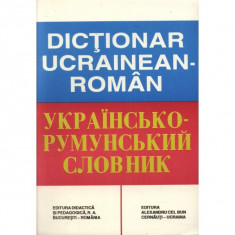 DICTIONAR UCRAINEAN-ROMAN foto