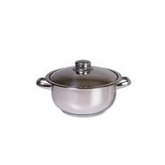 Oala inox cu capac COCINERA 18cm 1.8L foto