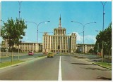 CPI (B8118) CARTE POSTALA - BUCURESTI. COMBINATUL POLIGRAFIC - CASA SCANTEII, Necirculata, Fotografie