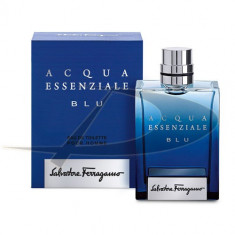 Salvatore Ferragamo Acqua Essenziale Blu, 100 ml, Apa de toaleta, pentru Barbati foto