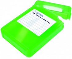 LOGILINK - Cutie protectie pentru HDD 3.5&amp;#039;&amp;#039; green foto