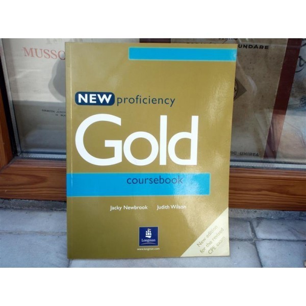 New proficiency , Gold course book , Jacky Newbrook New proficiency , Gold course book , Jacky Newbrook