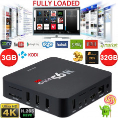 Amlogic S905 3GB 32GB ROM Android Quad Core KODI 4K WiFi Smart TV Box 3D DDR3 foto