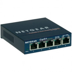 NETGEAR, Switch 5 ports Gigabit, ProSafe, Desktop, metal, 16Gbps Bandwidth, MTBF 1 million hours (11 foto