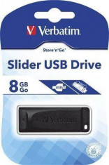 Memorie USB Verbatim &amp;amp;quot;Slider&amp;amp;quot; 8GB USB2.0 (98695) foto