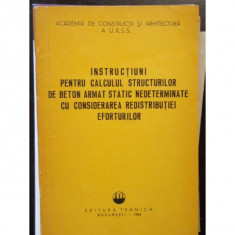 INSTRUCTIUNI PENTRU CALCULUL STRUCTURILOR DE BETON foto