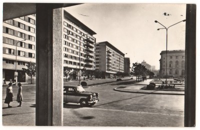 CPI (B8112) CARTE POSTALA - BUCURESTI. VEDERE DIN PIATA PALATULUI RPR foto