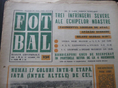 Revista FOTBAL (nr.230, 22 octombrie iunie 1970), Steaua,Dinamo, UTA in cupe eur foto