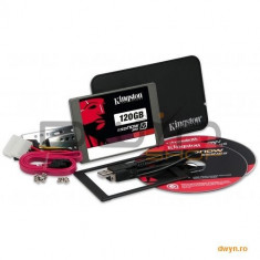 Kingston SSDNow 120GB V300 SATA 3 2.5 7mm Upgrade Bundle Kit w/Adapter foto