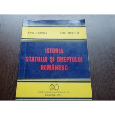 Istoria Statului Si Dreptului Romanesc Emil Cernea Arhiva Okazii Ro